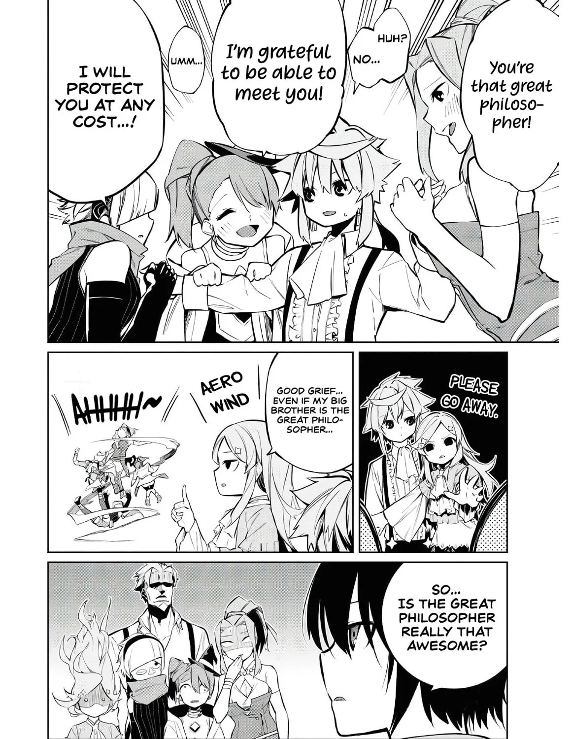 Read The Greatest Philosopher With Zero Magic Power. chapter 3 image 23 on Lezhin
