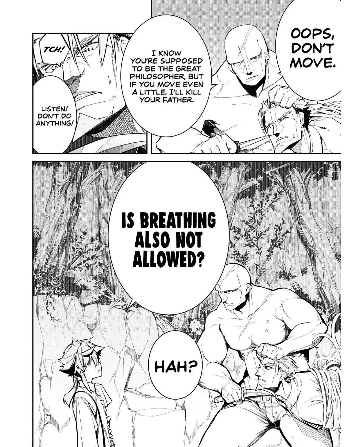 Read The Greatest Philosopher With Zero Magic Power. chapter 4 image 35 on Lezhin