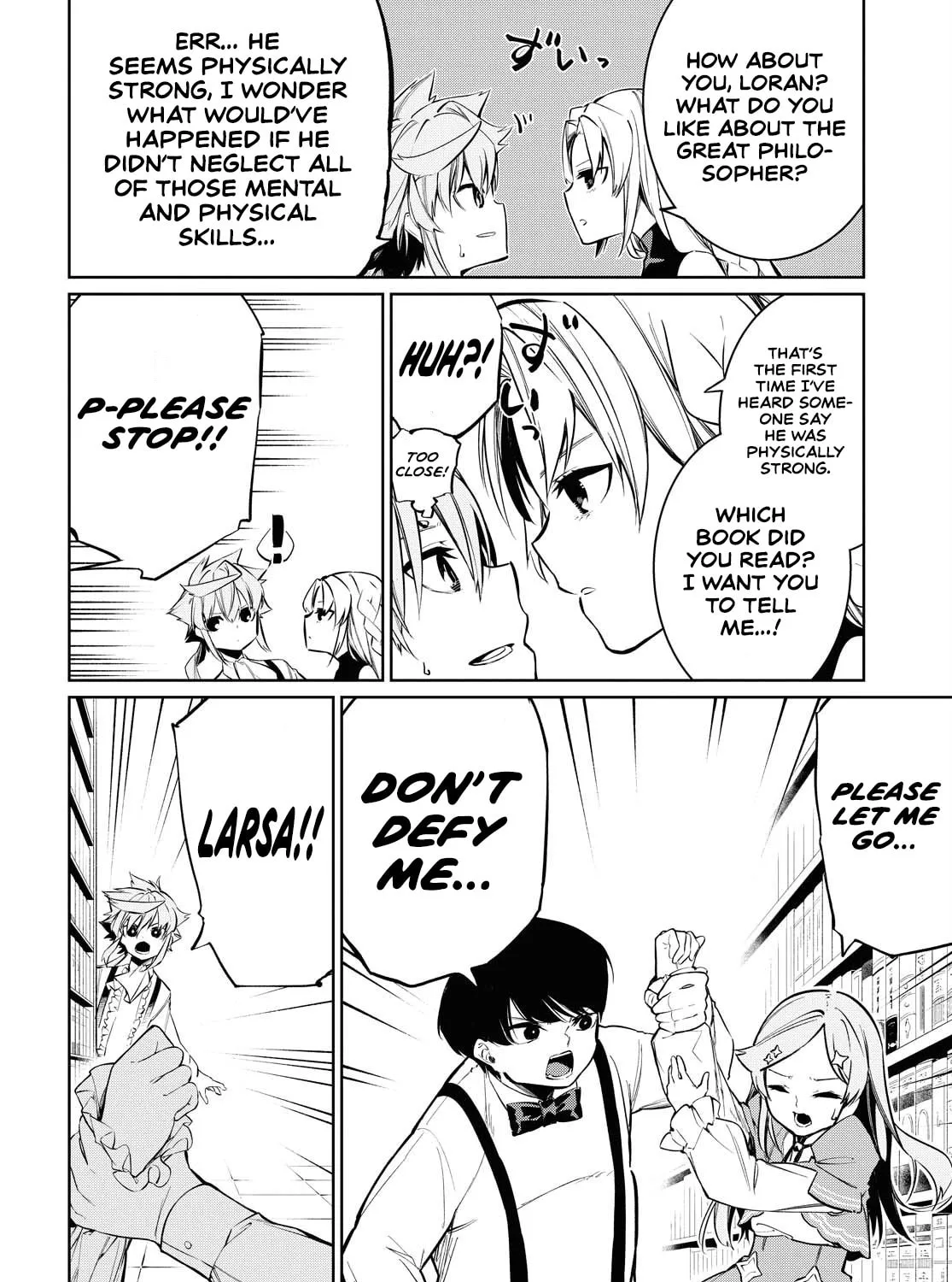Read The Greatest Philosopher With Zero Magic Power. chapter 5 image 12 on Lezhin