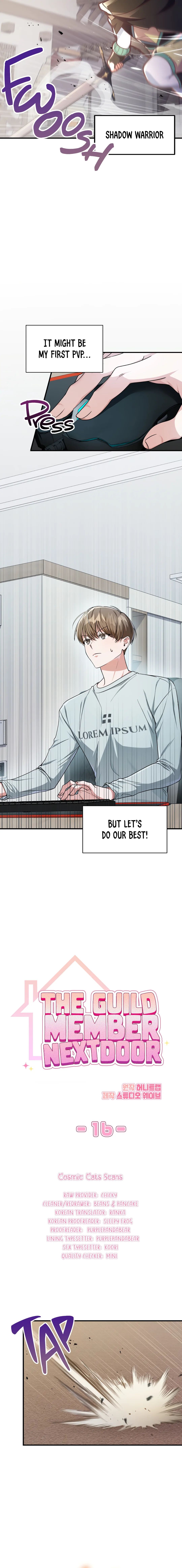 Read The Guild Member Next Door chapter 16 image 6 on Lezhin