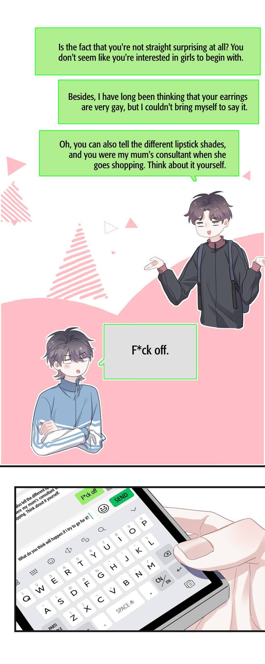 Read The Guy Inside Me chapter 65 image 12 on Lezhin