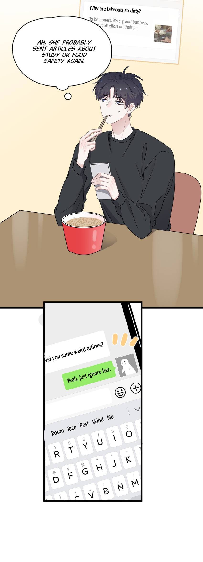 Read The Guy Inside Me chapter 85 image 15 on Lezhin
