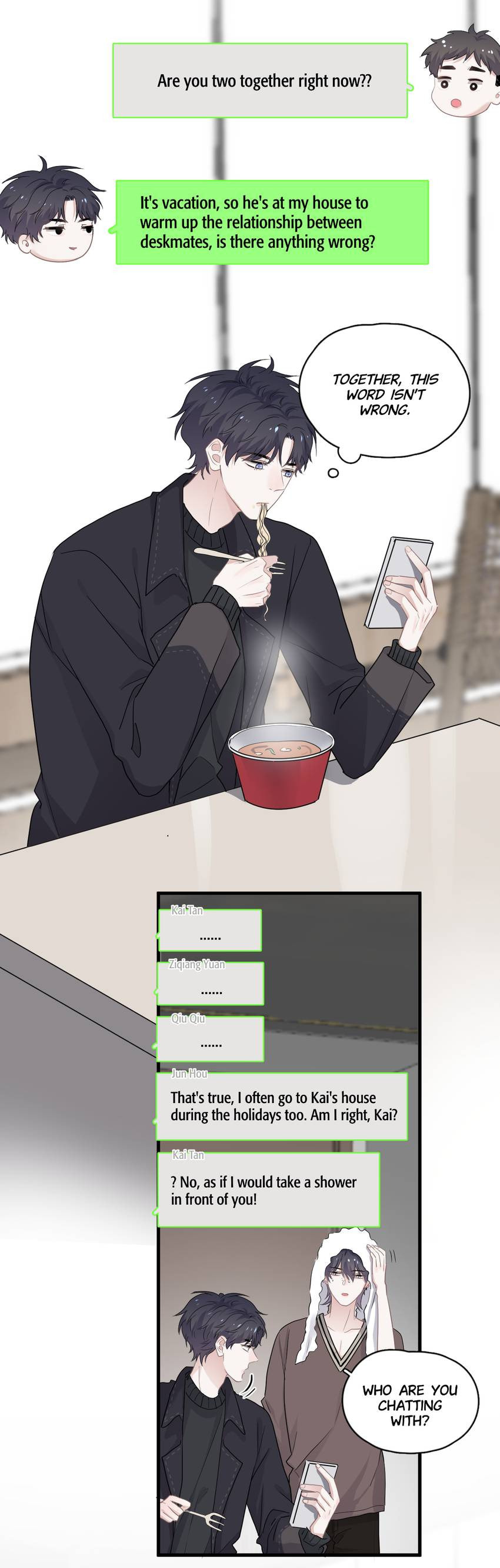 Read The Guy Inside Me chapter 89 image 19 on Lezhin