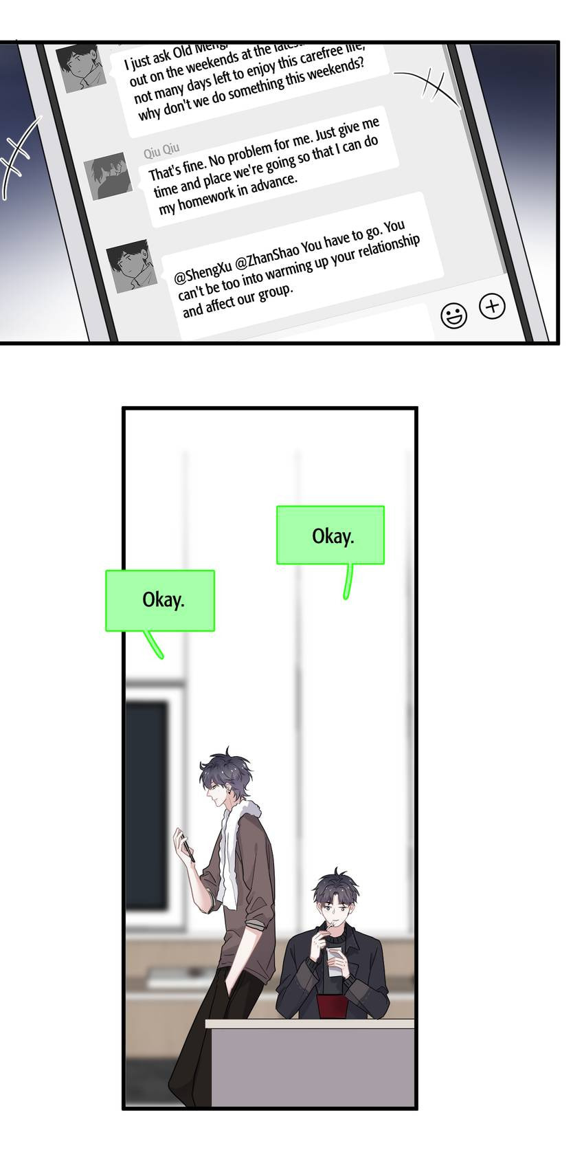 Read The Guy Inside Me chapter 90 image 2 on Lezhin