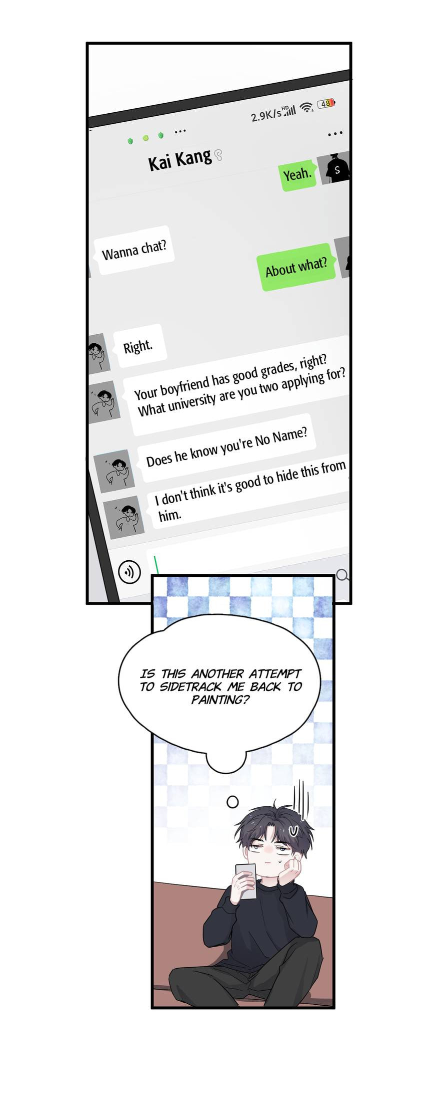 Read The Guy Inside Me chapter 91 image 24 on Lezhin