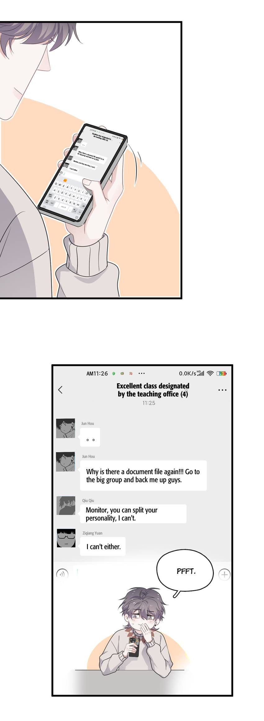 Read The Guy Inside Me chapter 99 image 13 on Lezhin