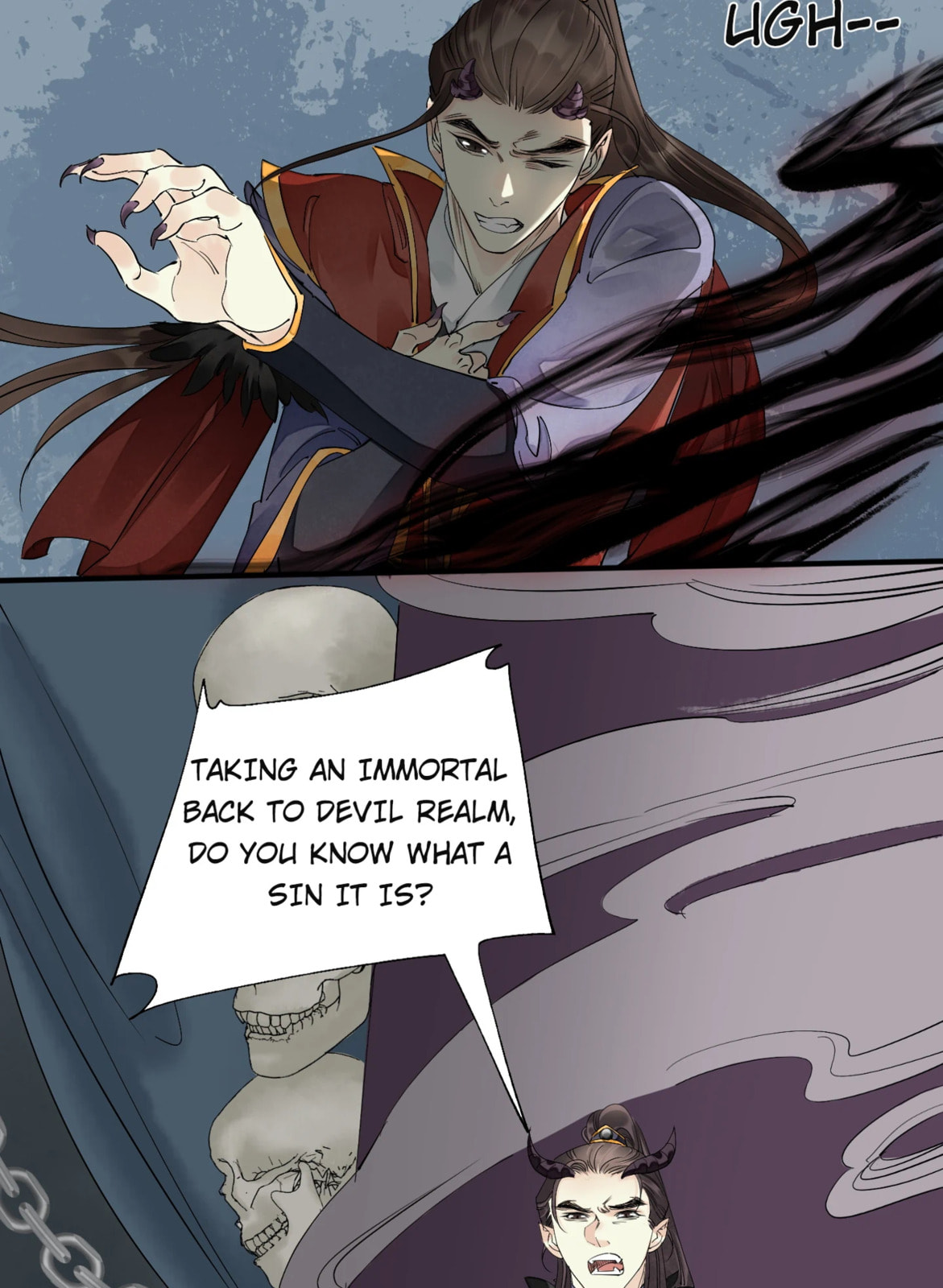 Read The Heart-Rending Crime chapter 83 image 1 on Lezhin