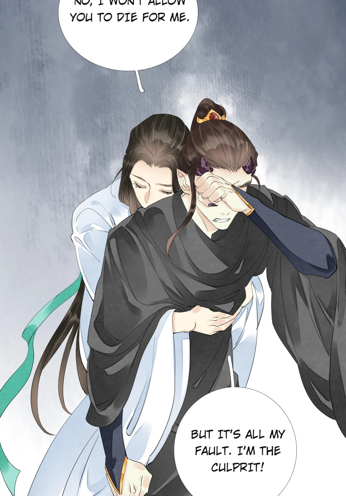 Read The Heart-Rending Crime chapter 83 image 33 on Lezhin