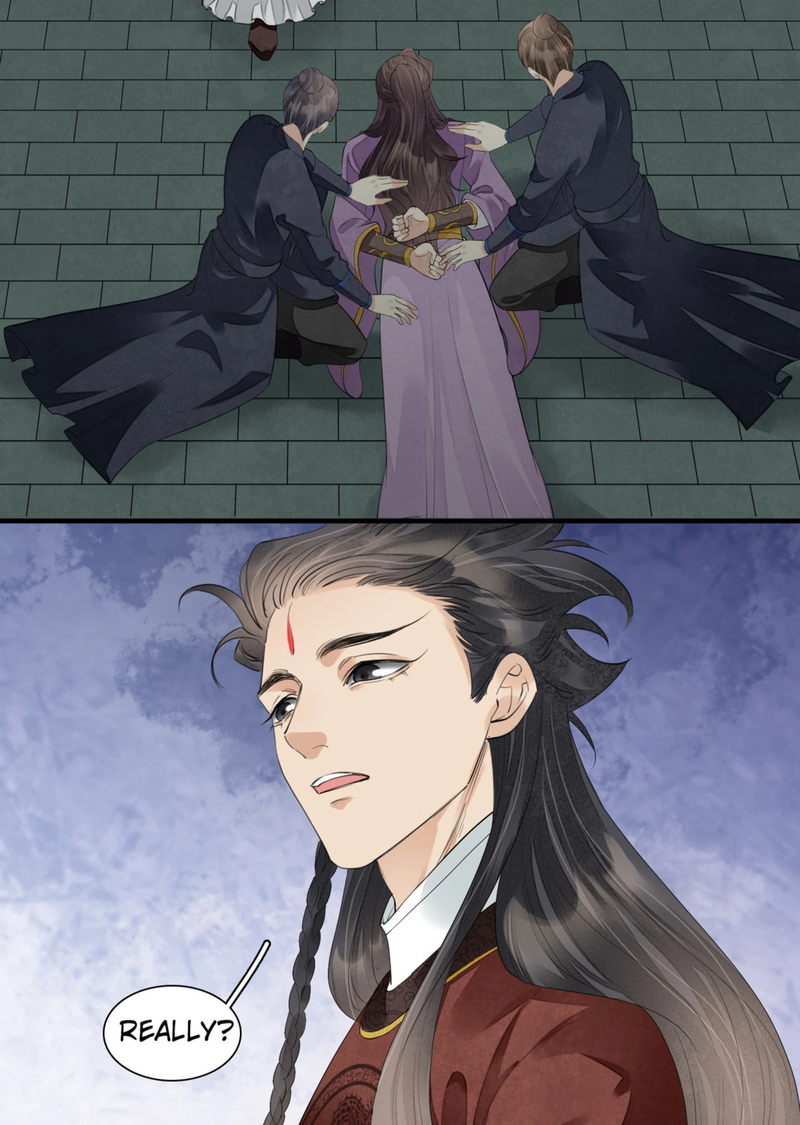Read The Heart-Rending Crime chapter 92 image 32 on Lezhin
