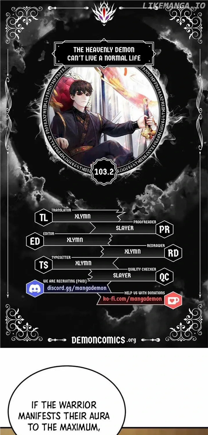 The Heavenly Demon Can’t Live a Normal Life Chapter 103.2 page 1 - 