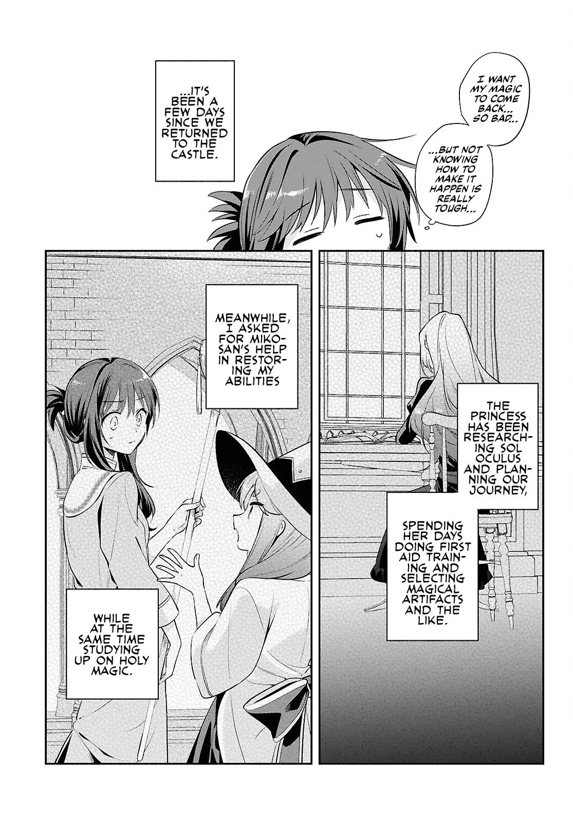 The Helpless Saint and the Powerless Princess: The Tale of How a Saint with No Magic Was Summoned to Save Another World Chapter 20 page 3 - 