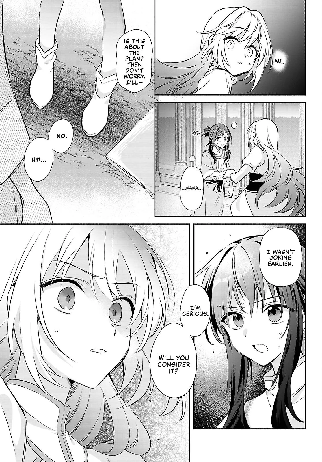The Helpless Saint and the Powerless Princess: The Tale of How a Saint with No Magic Was Summoned to Save Another World Chapter 20 page 21 - 