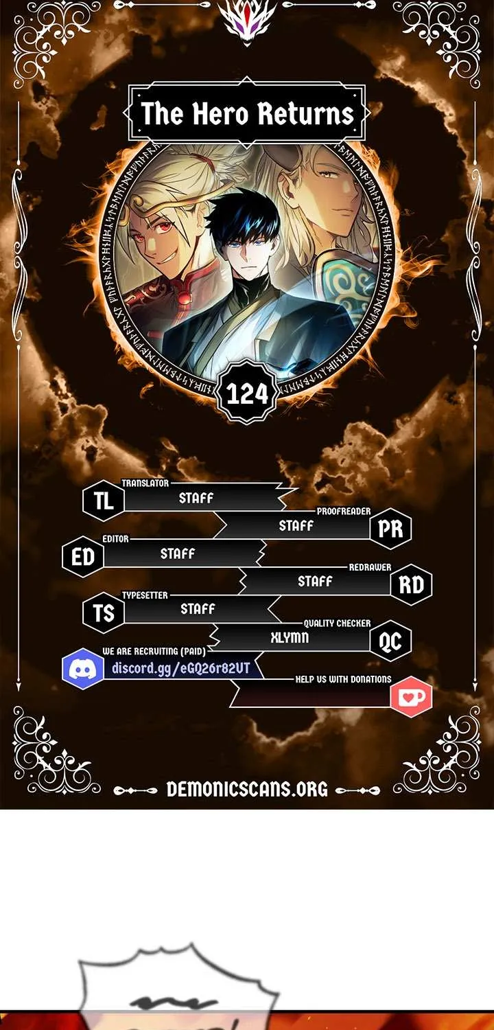 Read The Hero Returns chapter 124 image 4 on Lezhin