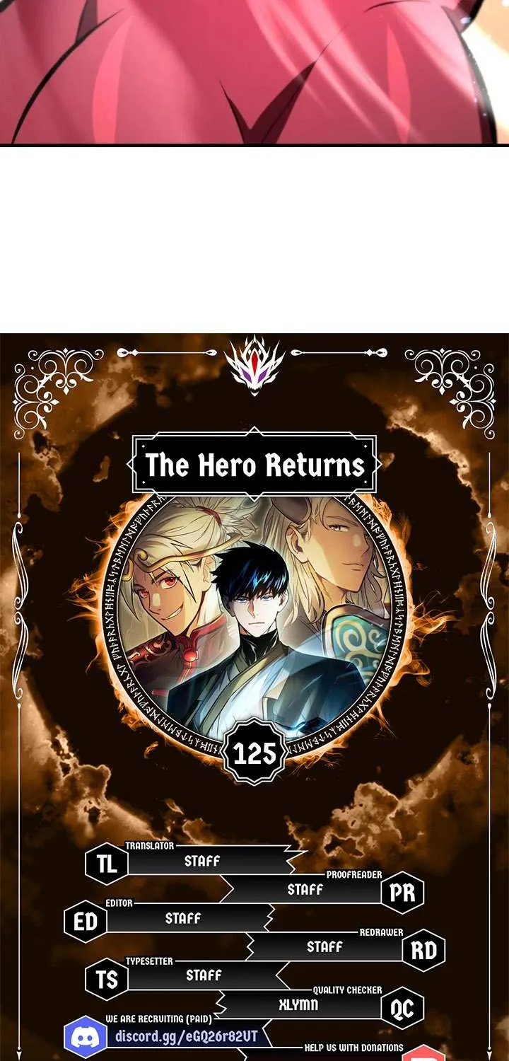 Read The Hero Returns chapter 125 image 2 on Lezhin