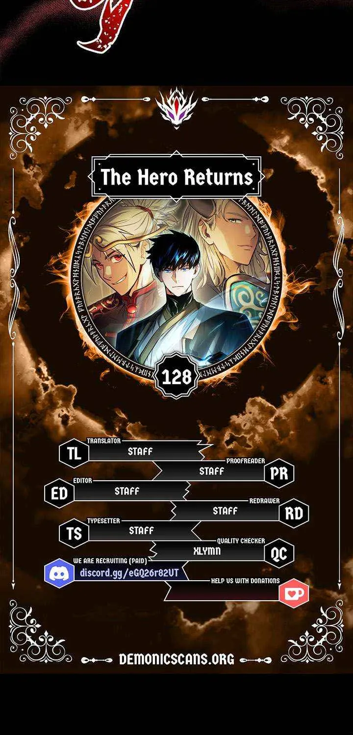 Read The Hero Returns chapter 128 image 9 on Lezhin