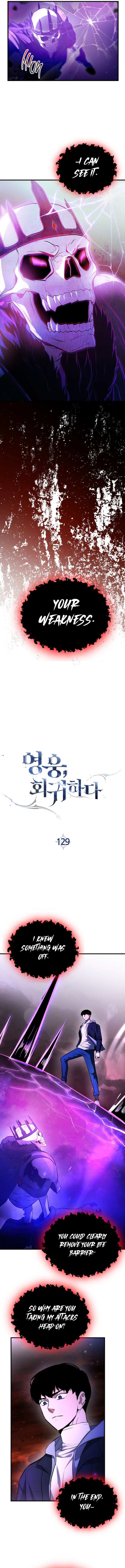 Read The Hero Returns chapter 129 image 7 on Lezhin