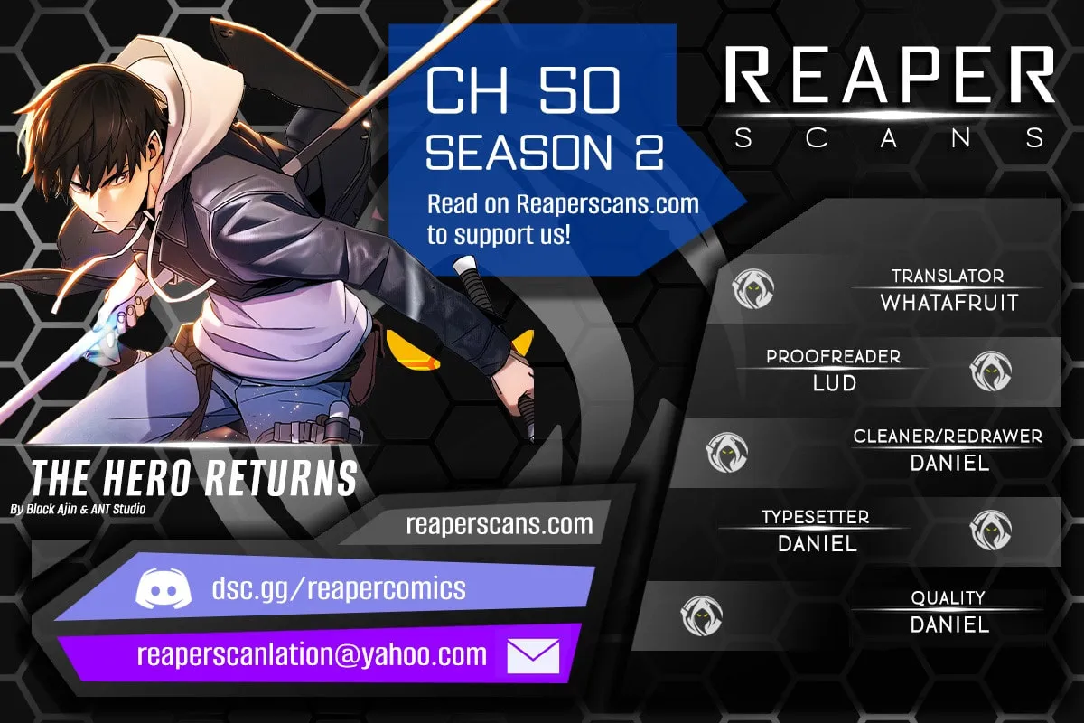 Read The Hero Returns chapter 50 image 0 on Lezhin