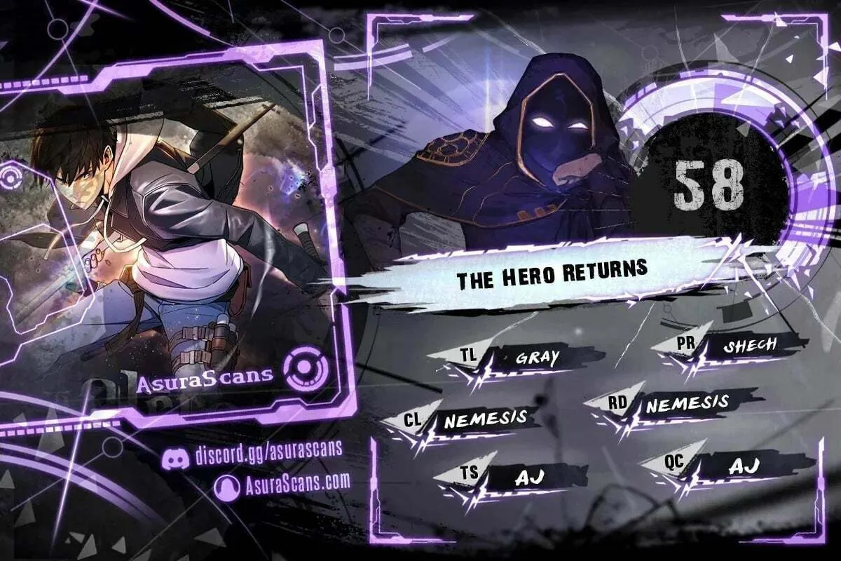 Read The Hero Returns chapter 58 image 0 on Lezhin