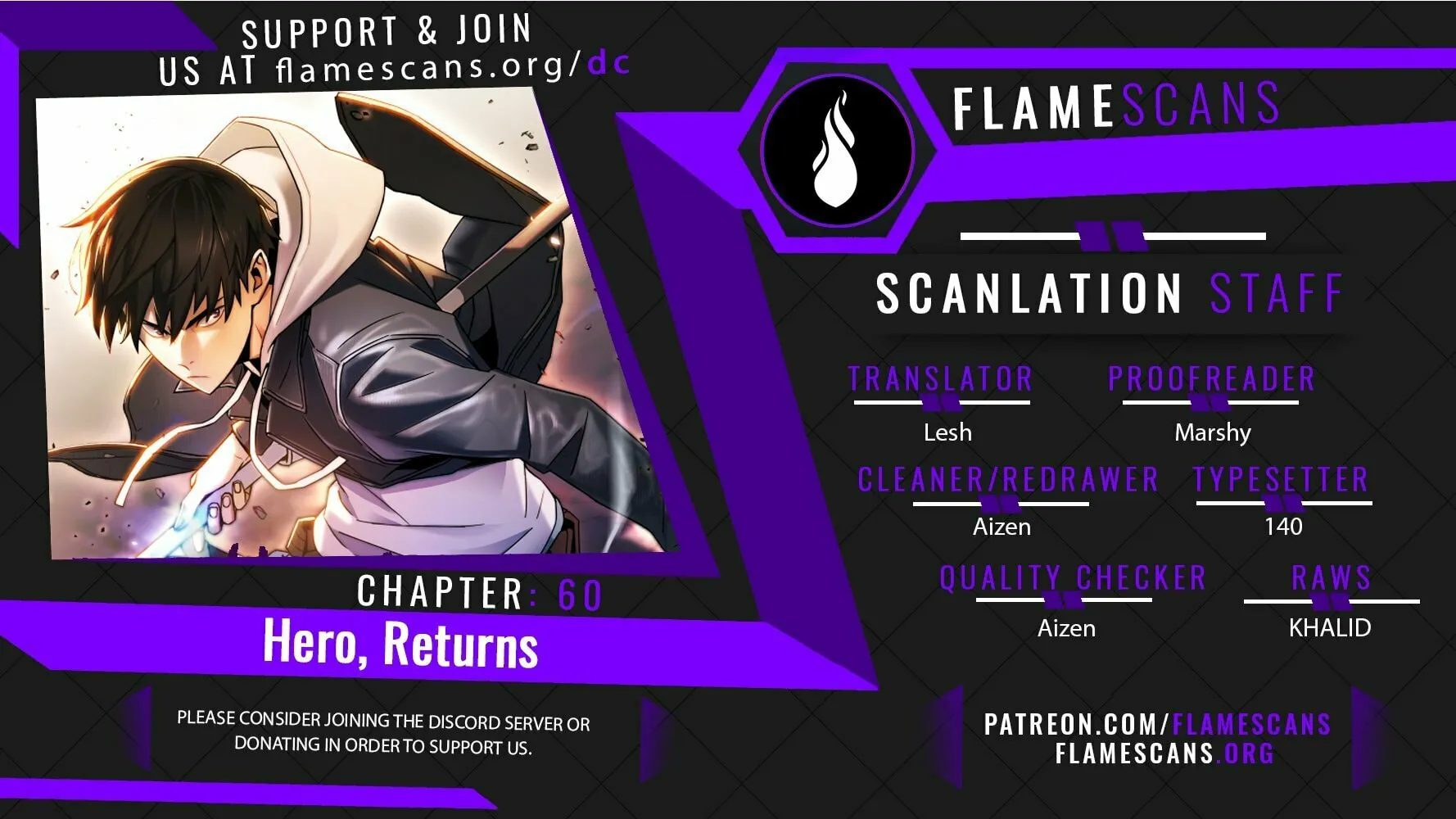 Read The Hero Returns chapter 60 image 0 on Lezhin