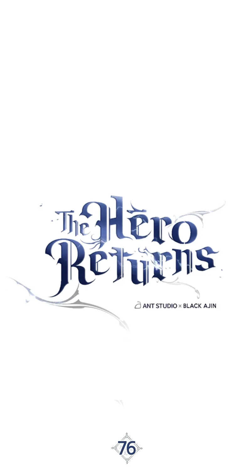 Read The Hero Returns chapter 76 image 17 on Lezhin