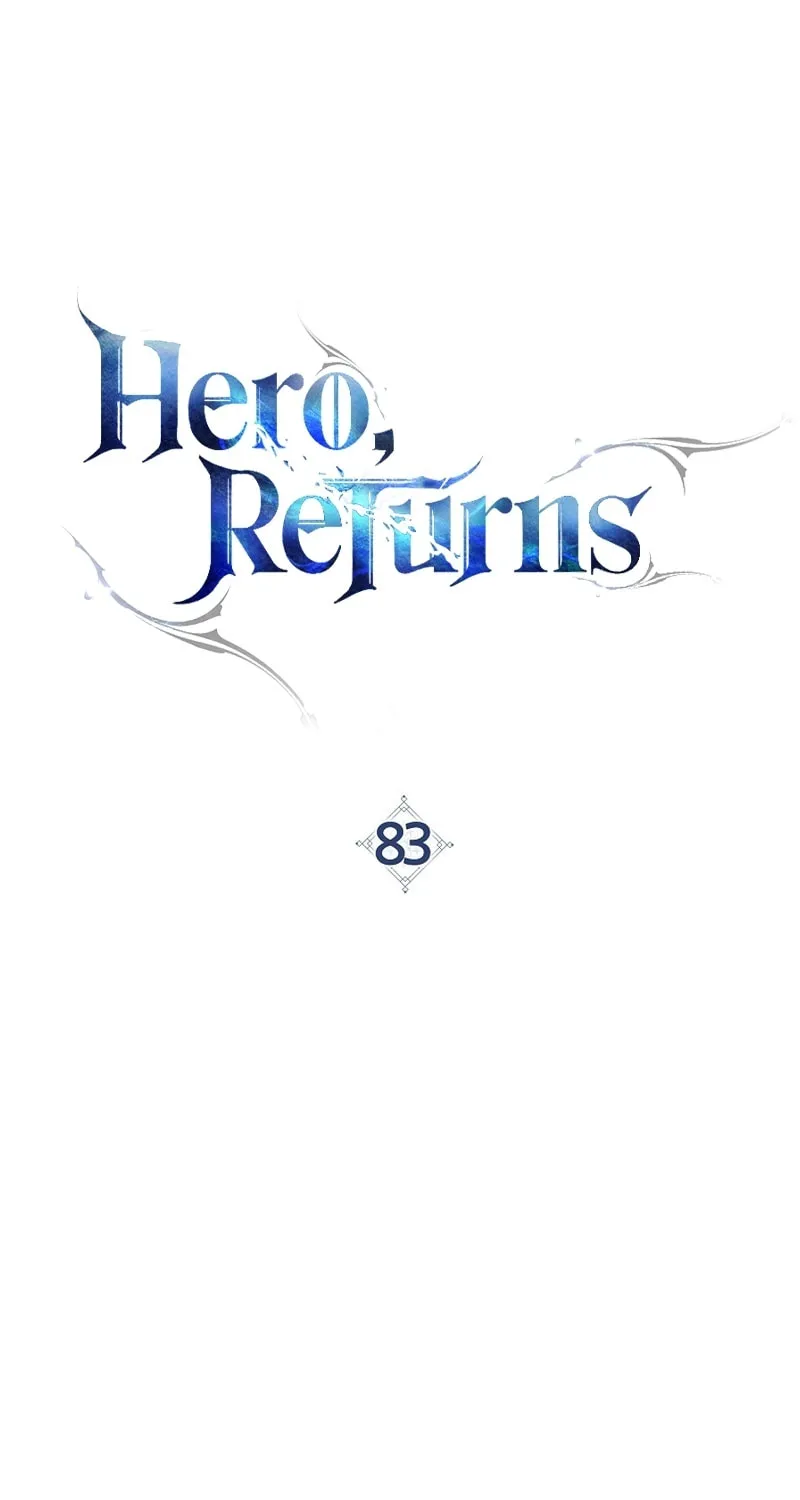 Read The Hero Returns chapter 83 image 41 on Lezhin