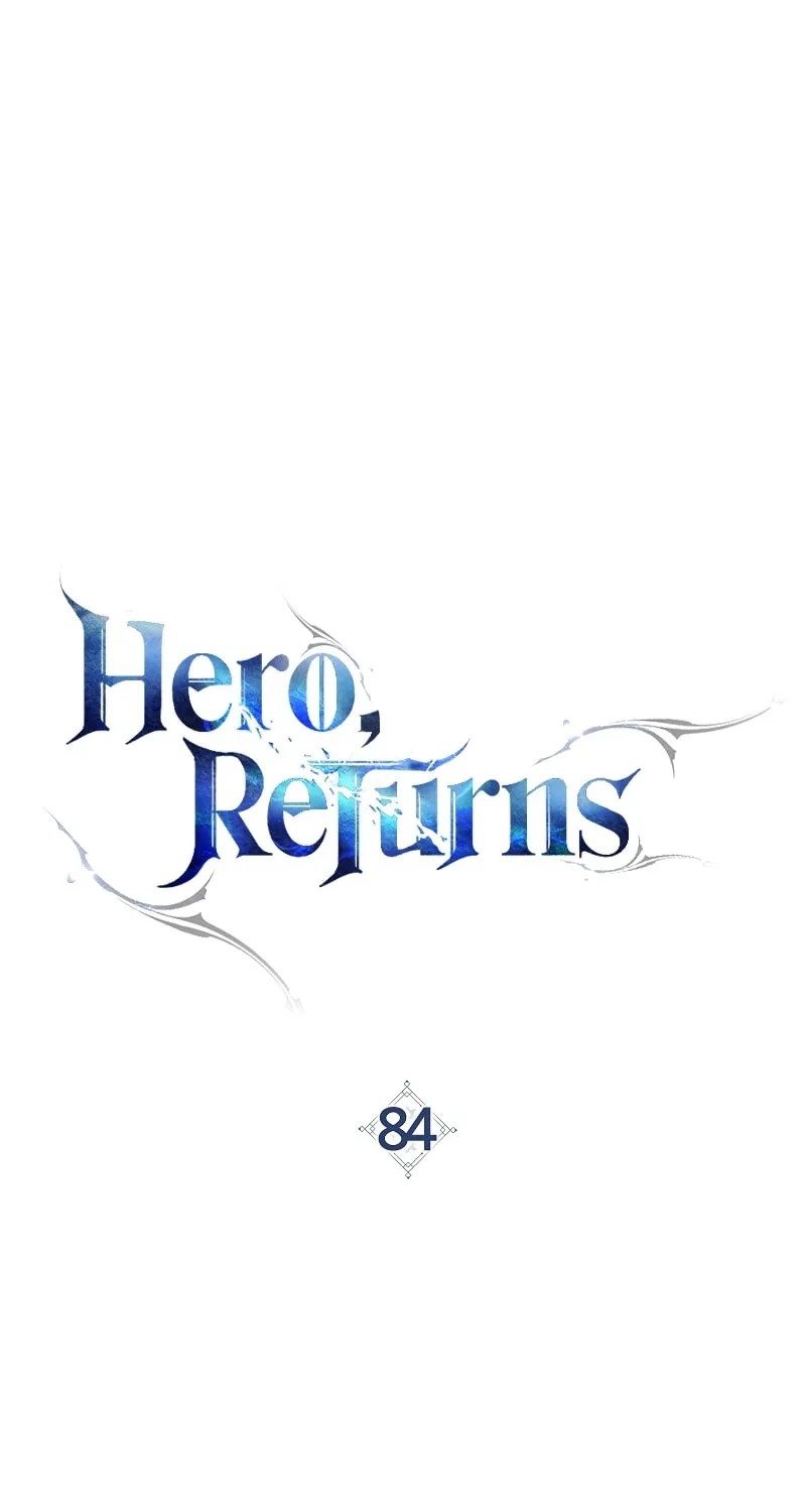 Read The Hero Returns chapter 84 image 21 on Lezhin