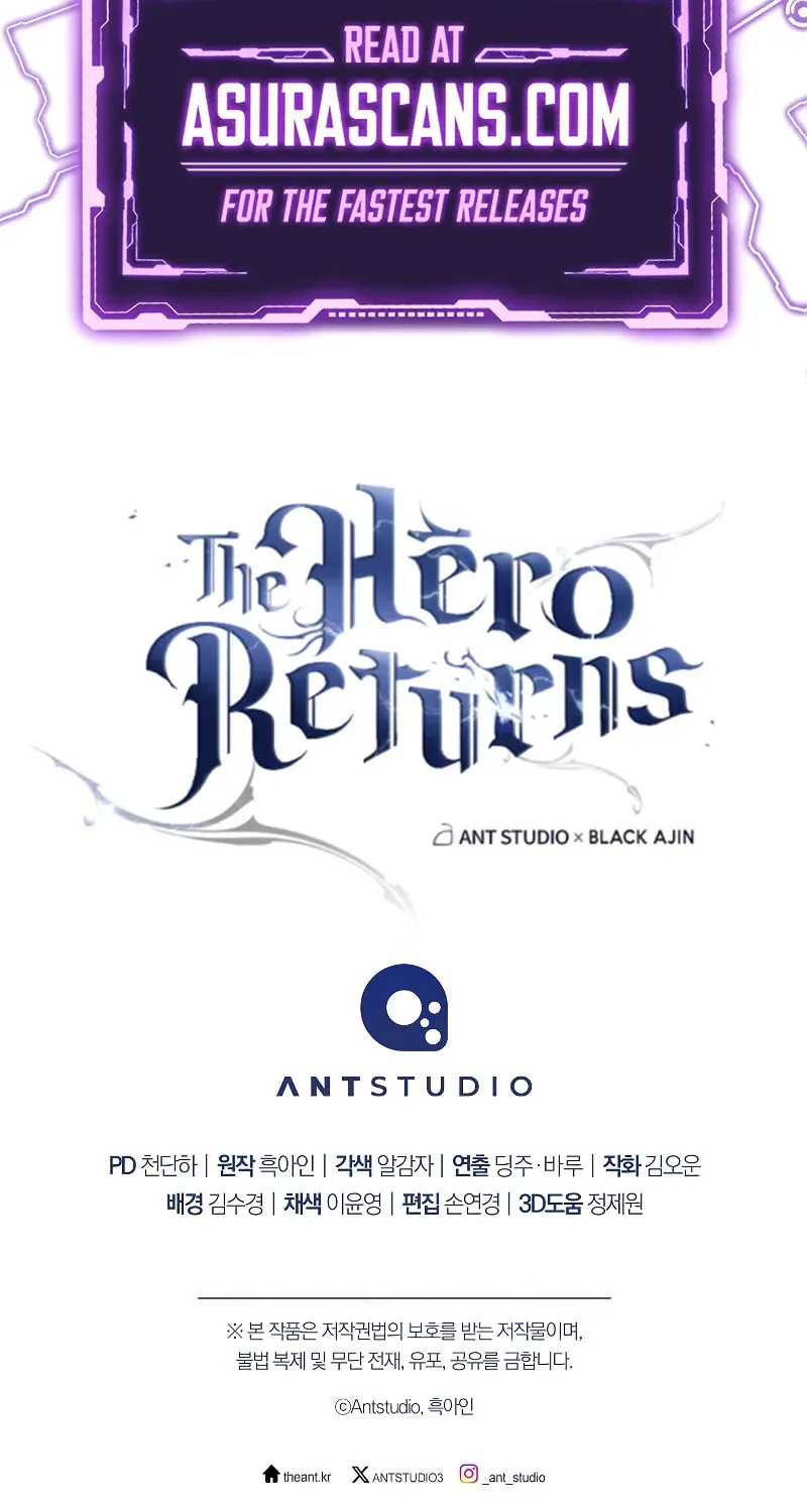 Read The Hero Returns chapter 99 image 130 on Lezhin