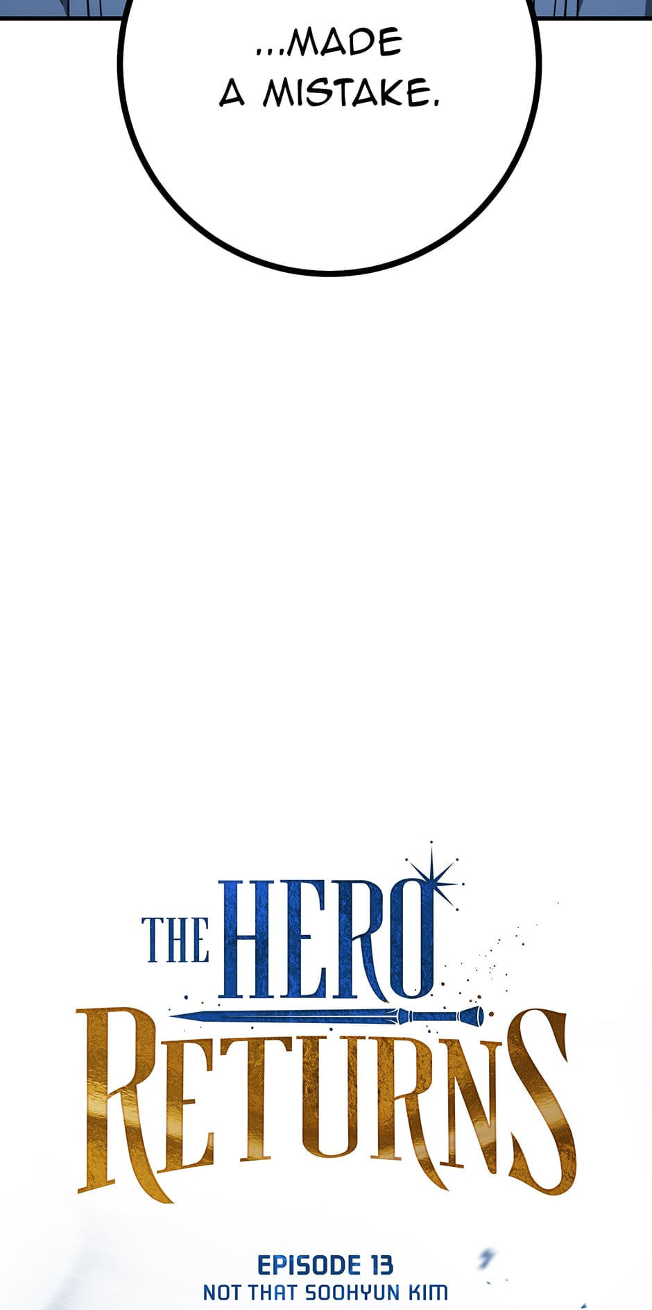 Read The Hero Returns chapter 13 image 4 on Lezhin