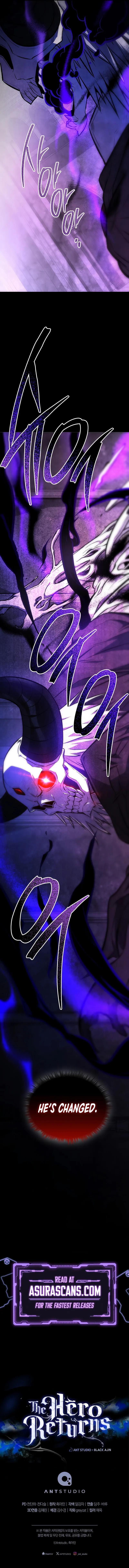 Read The Hero Returns chapter 136 image 11 on Lezhin