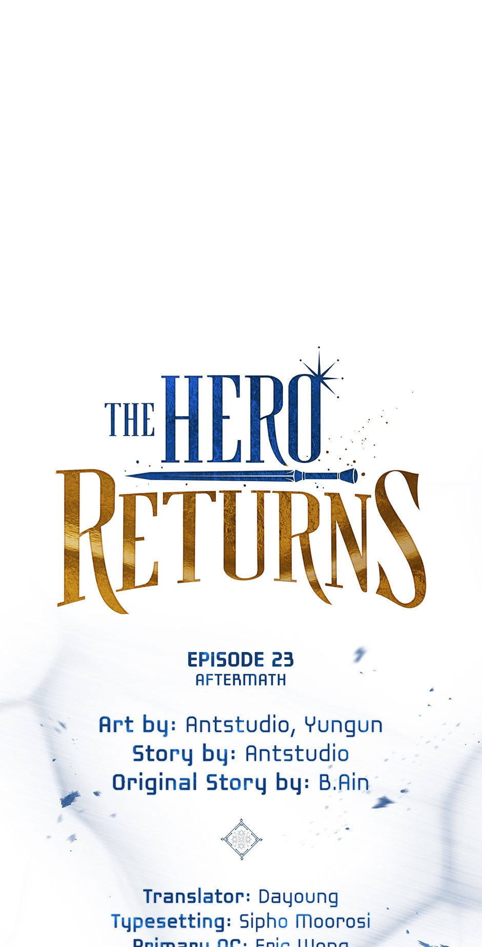 Read The Hero Returns chapter 23 image 3 on Lezhin