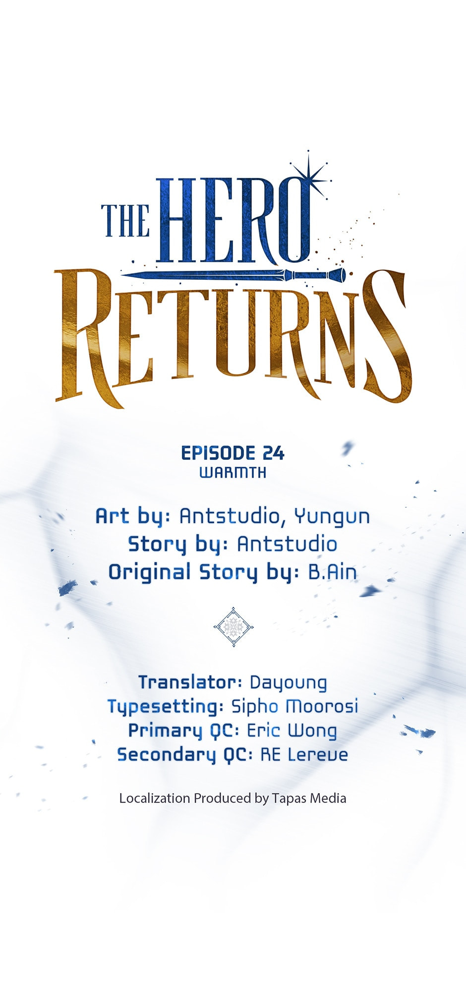 Read The Hero Returns chapter 24 image 0 on Lezhin