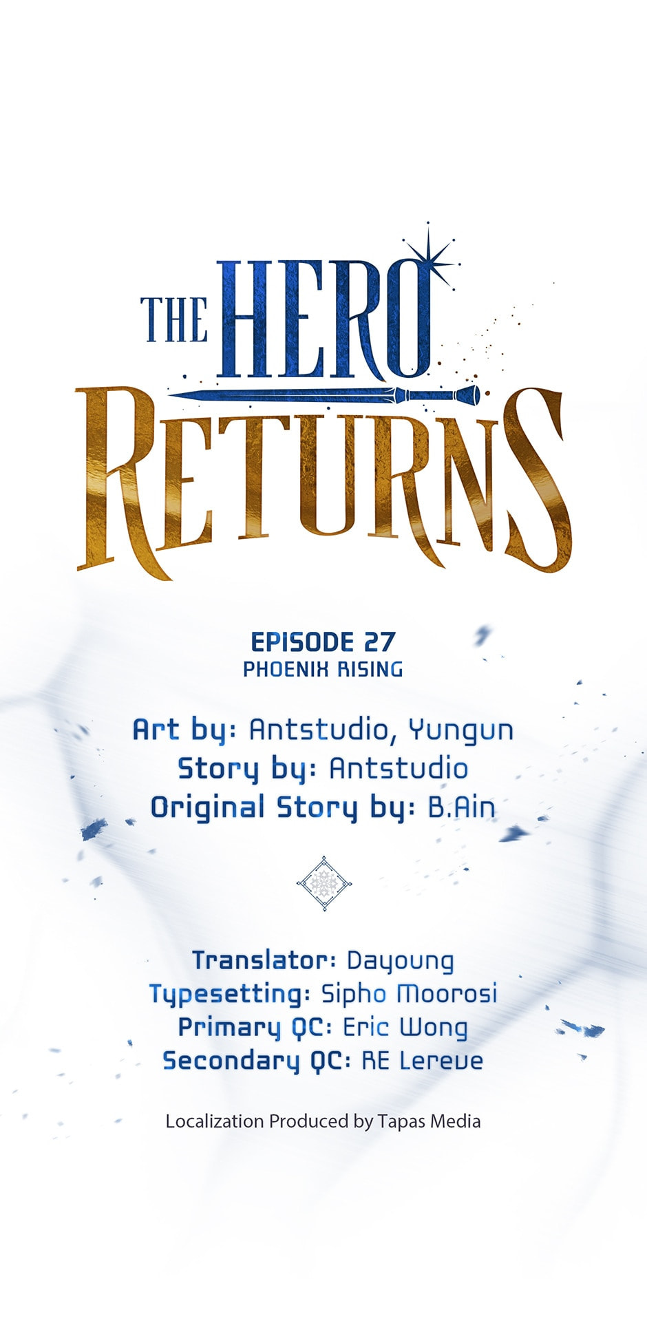 Read The Hero Returns chapter 27 image 0 on Lezhin