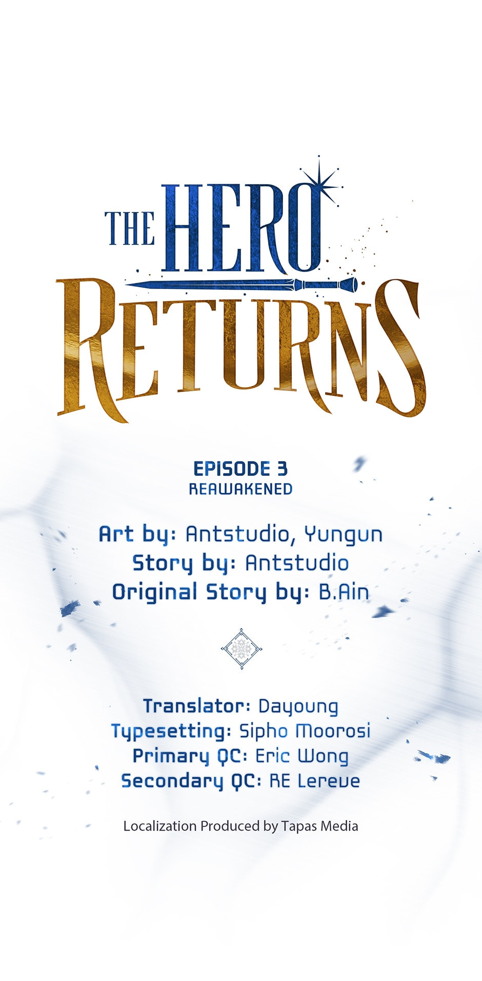 Read The Hero Returns chapter 3 image 0 on Lezhin