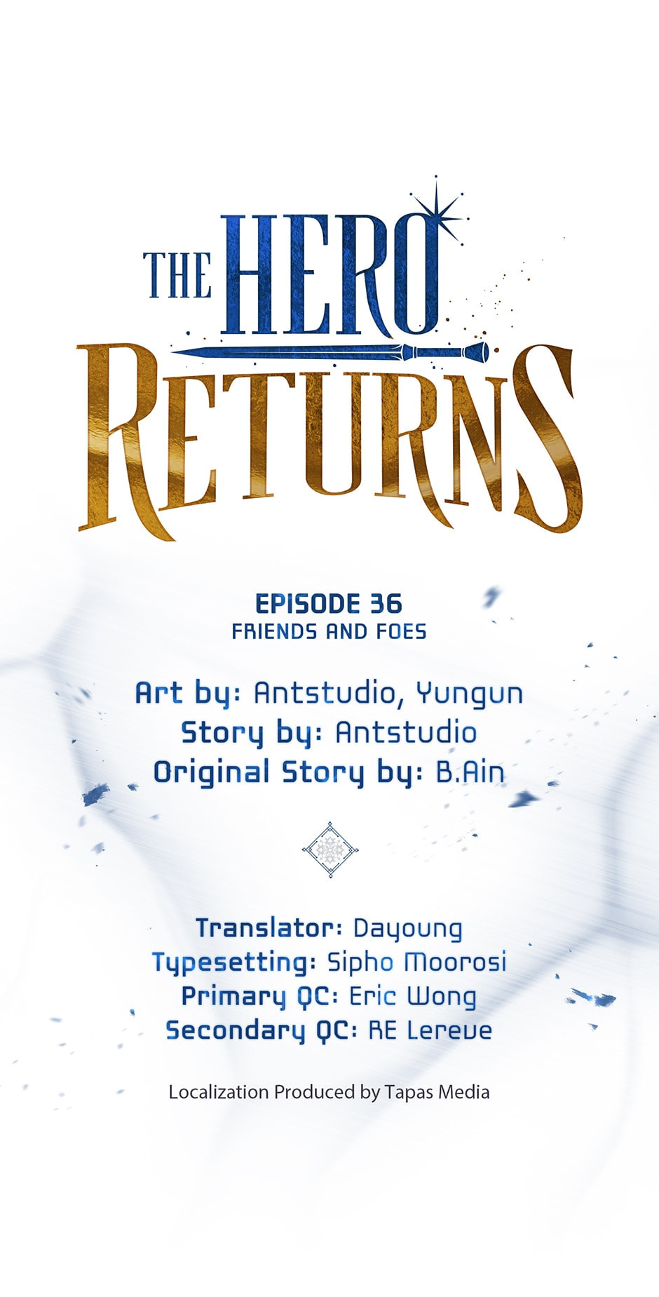 Read The Hero Returns chapter 36 image 0 on Lezhin