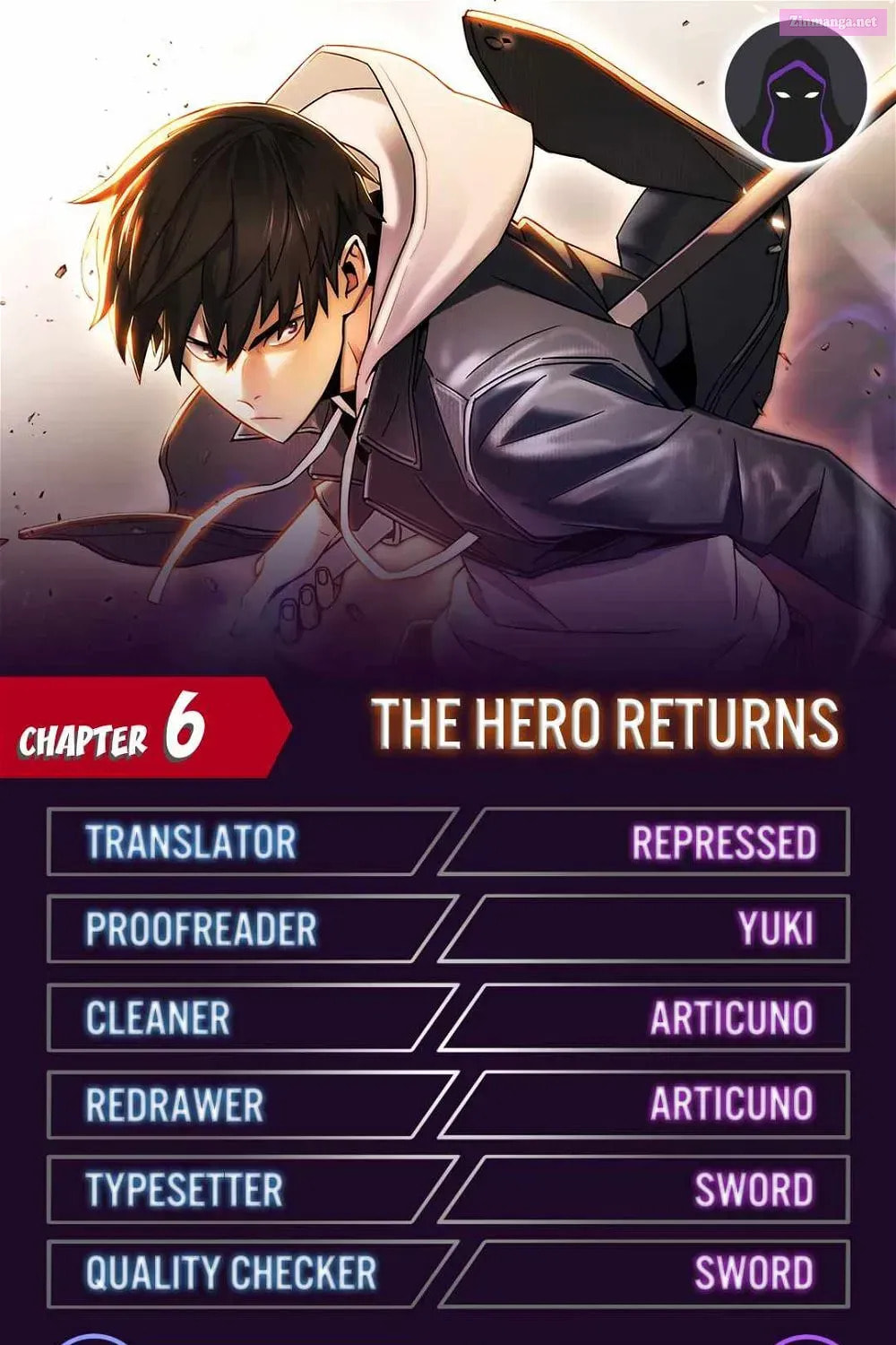 Read The Hero Returns chapter 6.1 image 0 on Lezhin