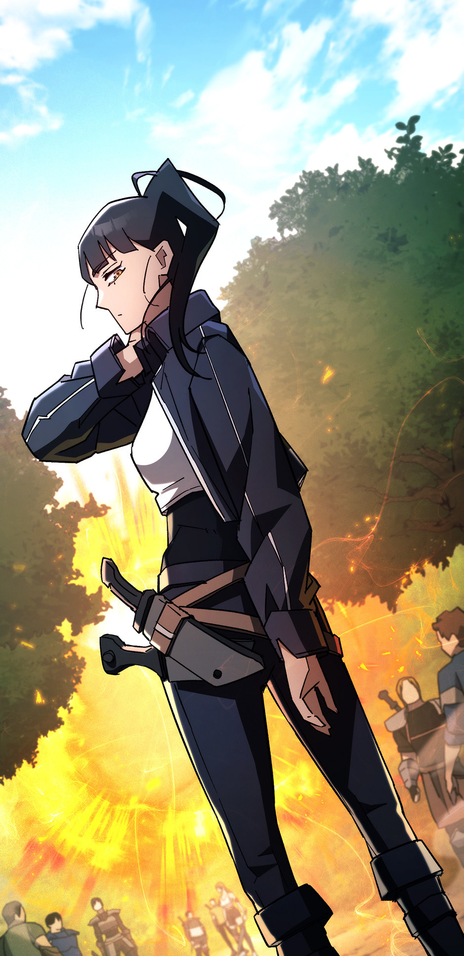 Read The Hero Returns chapter 75 image 103 on Lezhin