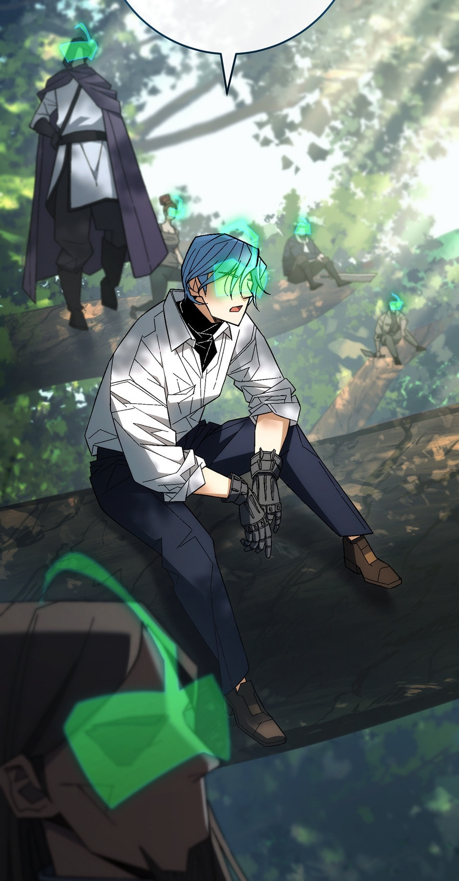 Read The Hero Returns chapter 95 image 32 on Lezhin