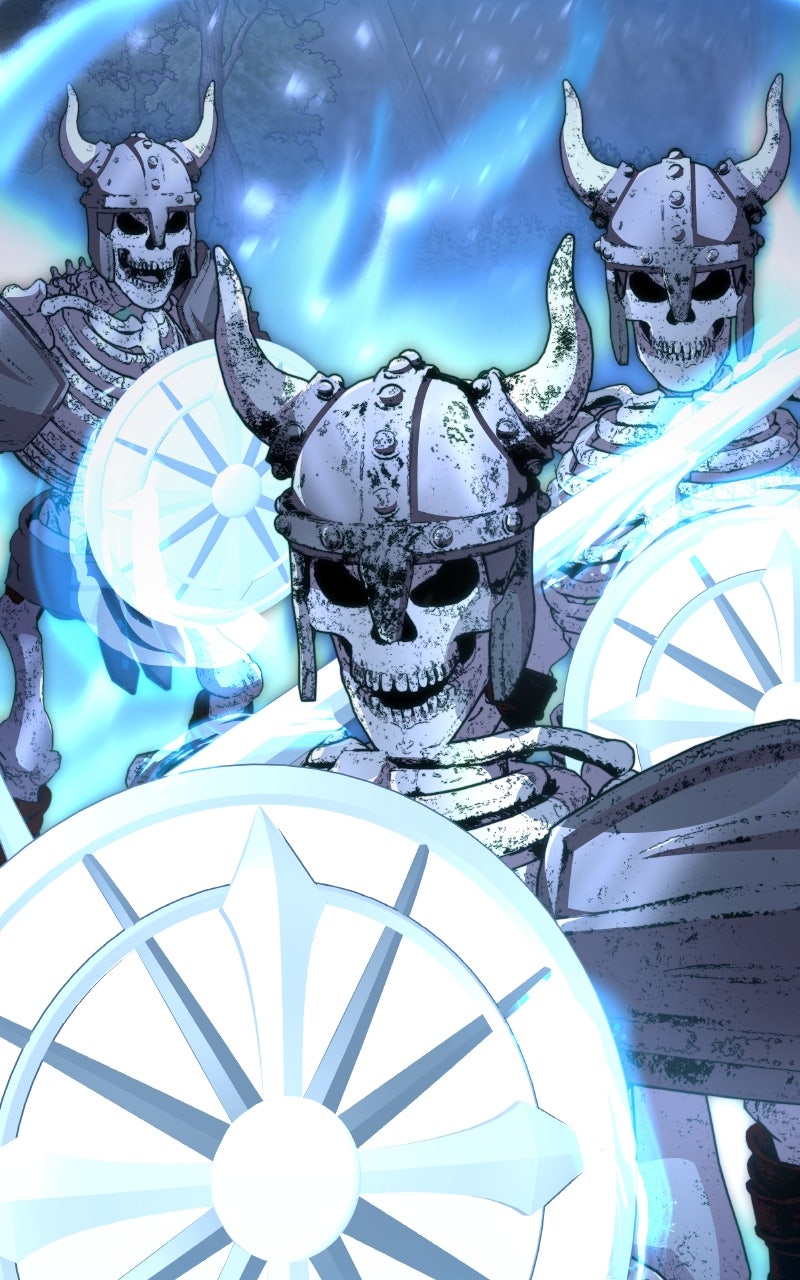 The Holy Emperor’s Grandsonis a Necromancer (S3) Episode 87 page 55 - 