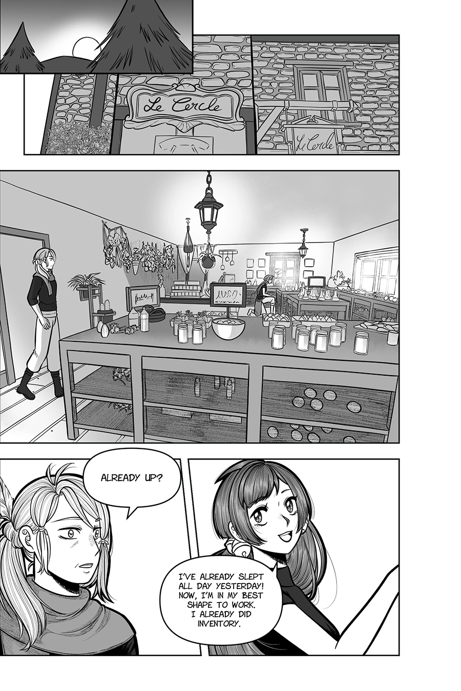 Read The Home Coven chapter 4.1 image 1 on Lezhin