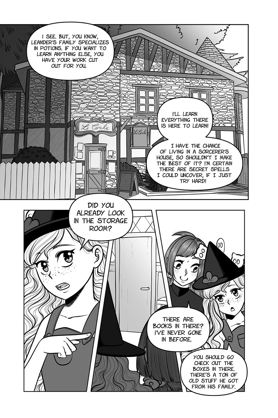 Read The Home Coven chapter 5.1 image 9 on Lezhin