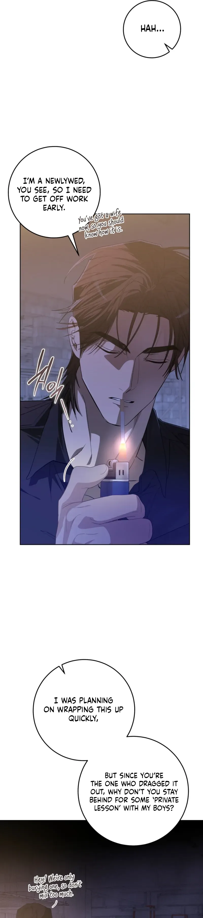 Read The Hound Behind the Mask chapter 23 image 8 on Lezhin