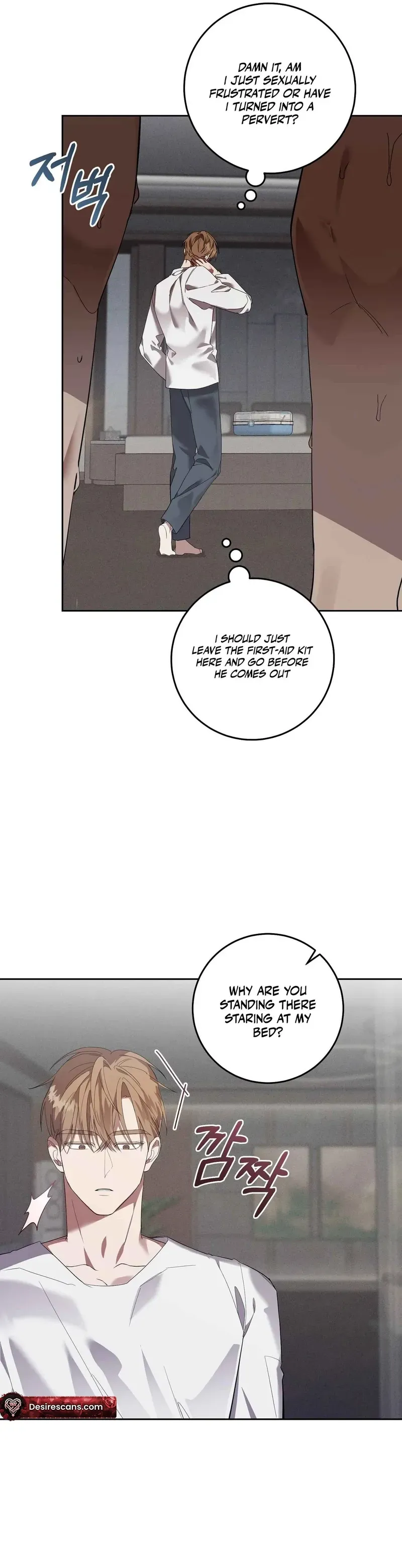 Read The Hound Behind the Mask chapter 9 image 17 on Lezhin