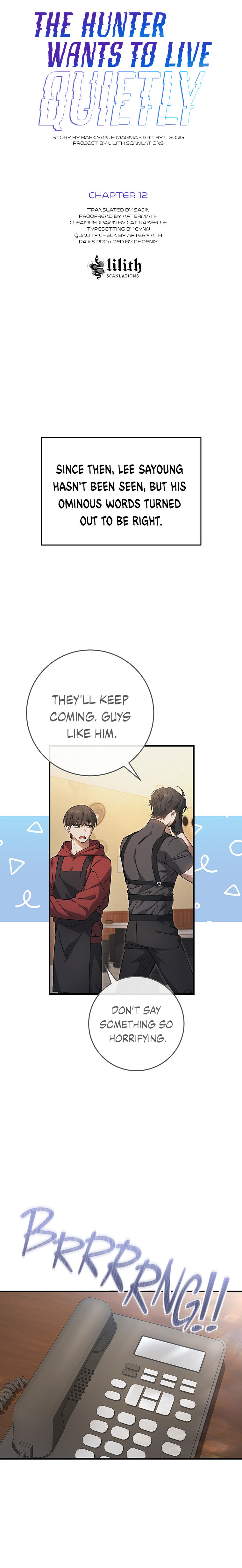 The Hunter's Gonna Lay Low Chapter 12 page 11 - 