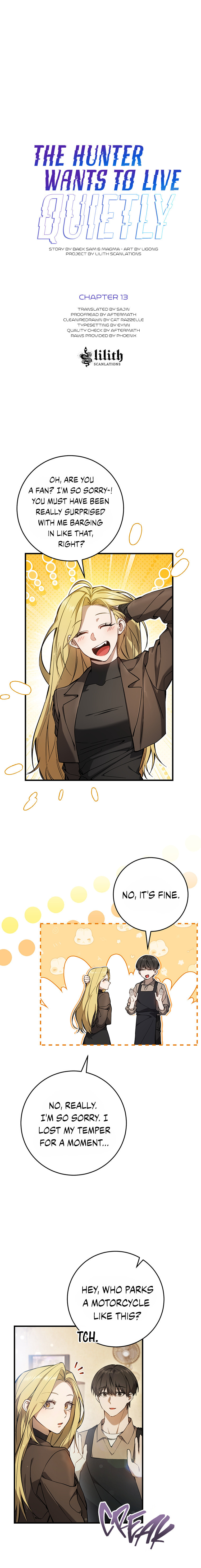 The Hunter's Gonna Lay Low Chapter 13 page 2 - 
