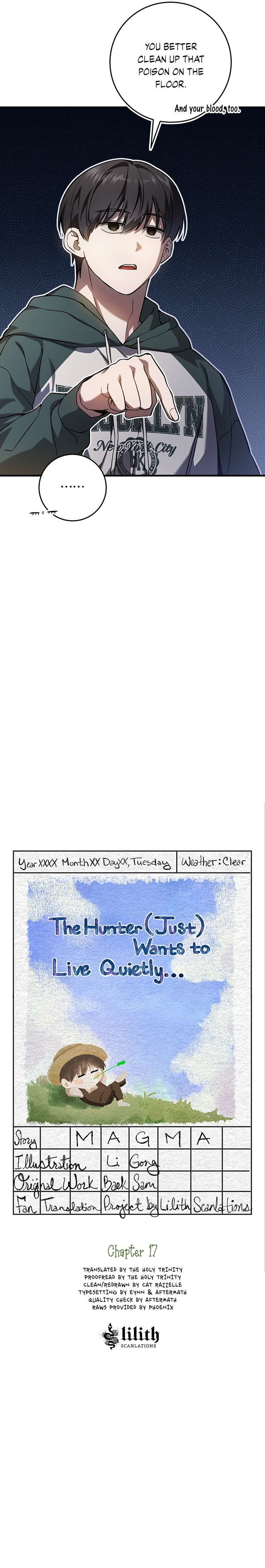 The Hunter's Gonna Lay Low Chapter 17 page 8 - 