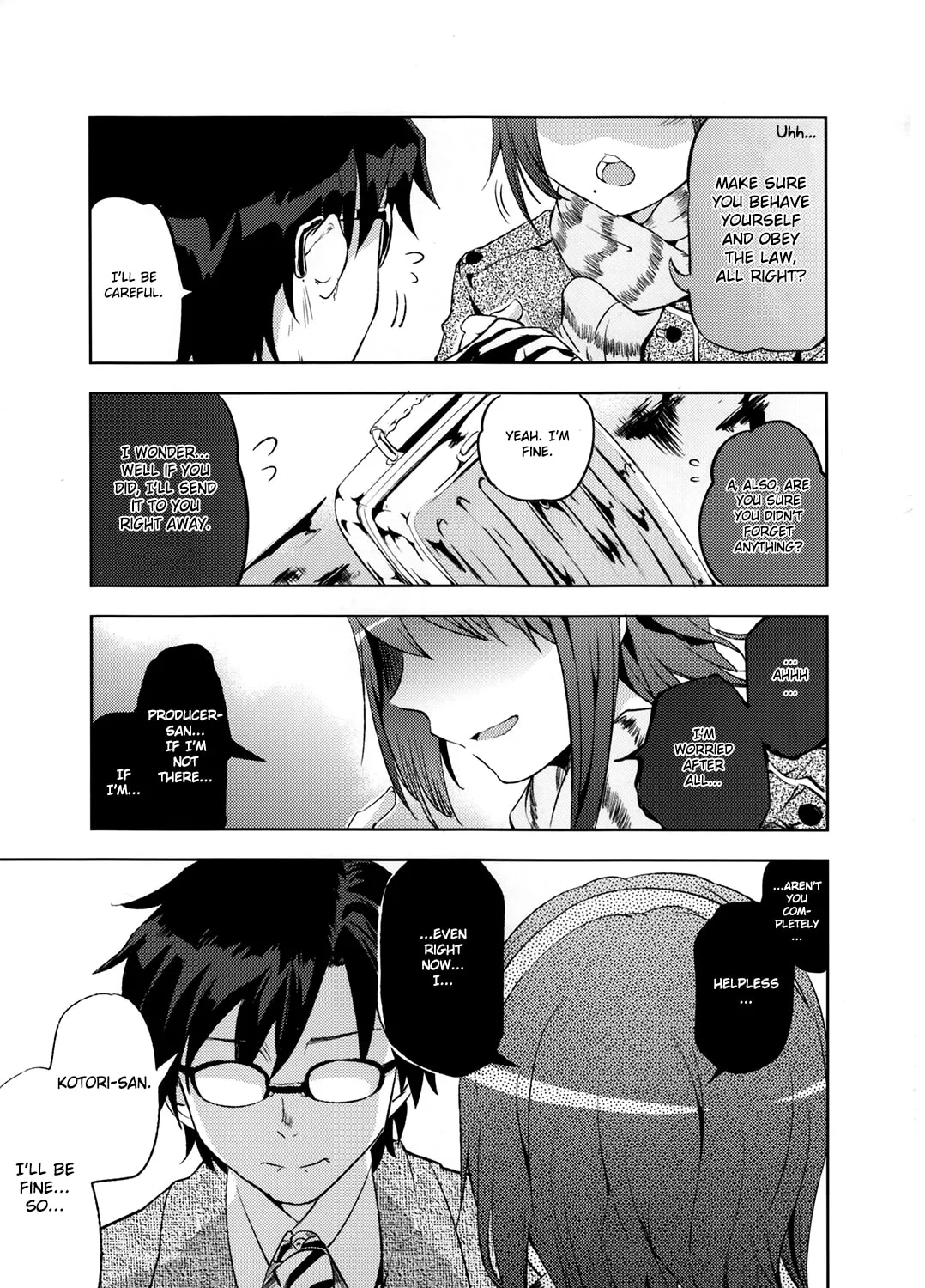 THE iDOLM@STER - Sadness, Hello Chapter 0 page 14 - 