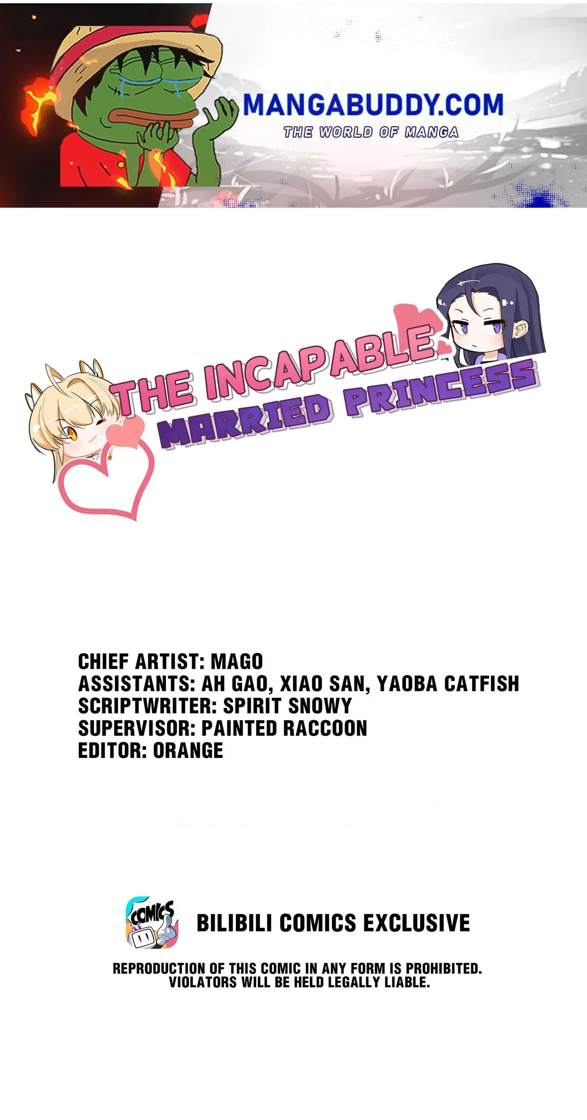 Read The Incapable Married Princess chapter 71 image 0 on Lezhin