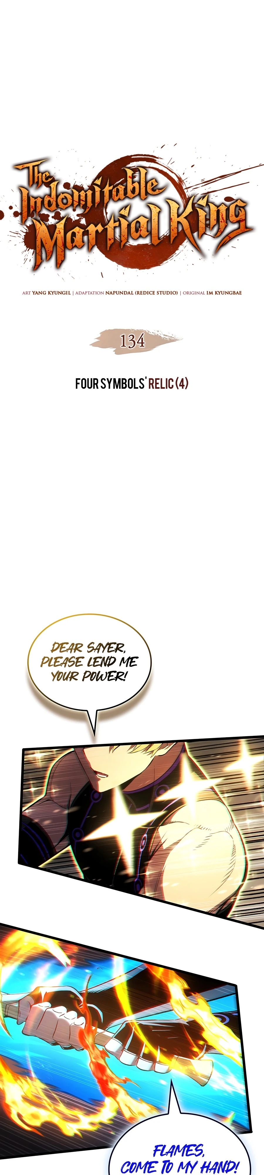 Read The Indomitable Martial King chapter 134 image 1 on Lezhin