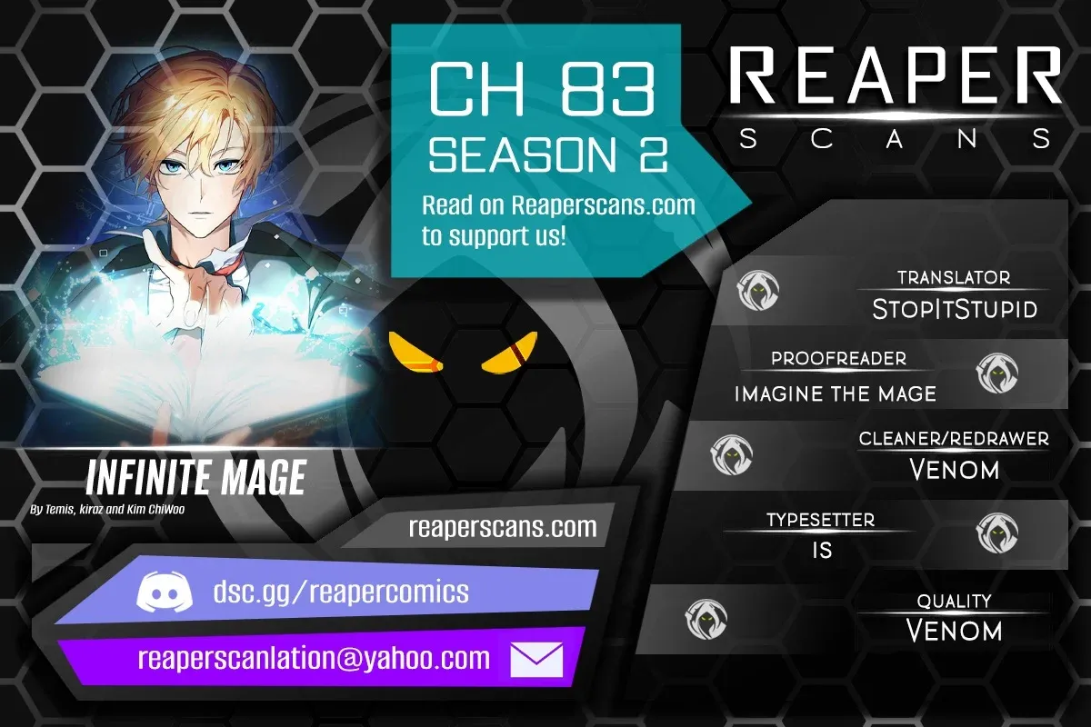 Read The Infinite Mage chapter 83 image 1 on Lezhin