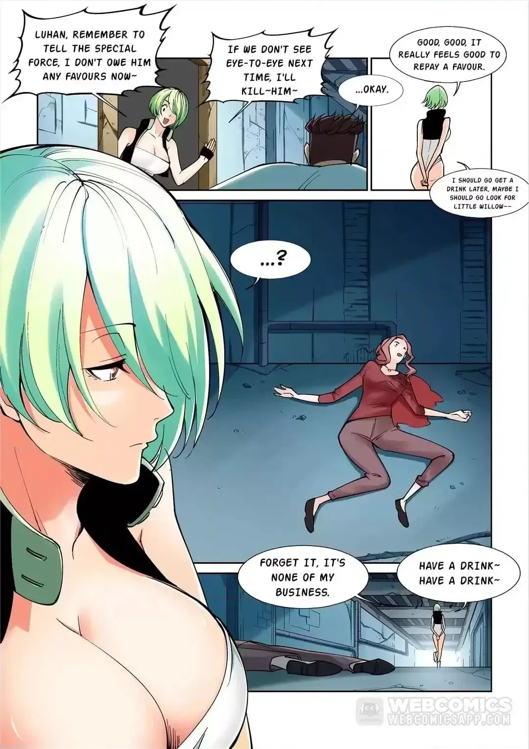 Read The Innocent City chapter 100 image 9 on Lezhin